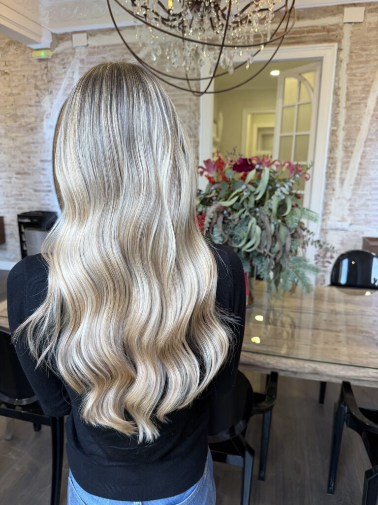 Bright Blonde Blonde Coloring Technique at Michael Stark Atelier