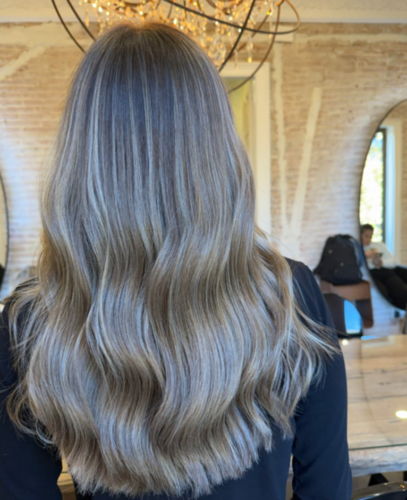 Professional balayage Barcelona hair coloring